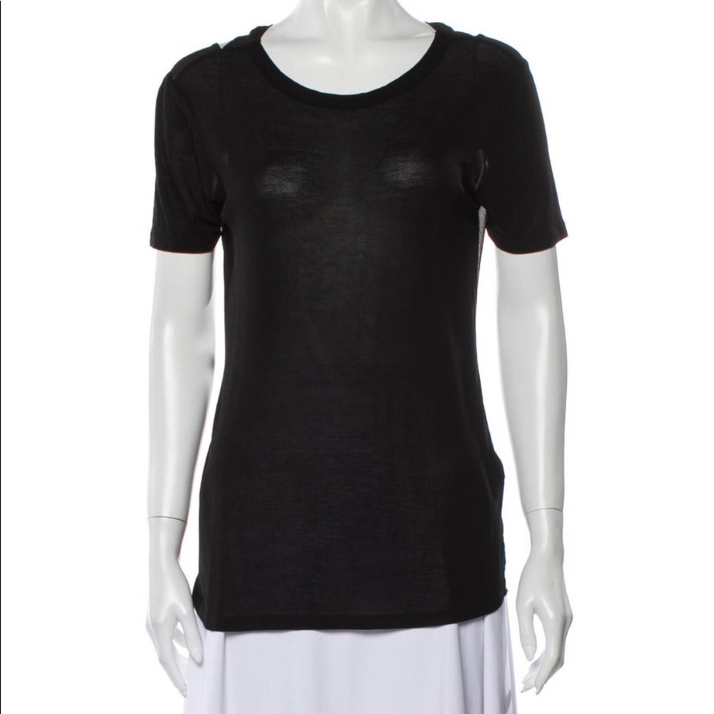 Sandro Paris Black Tee